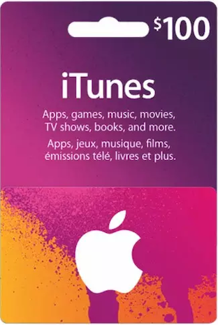 Apple iTunes Gift Card US 100$
